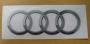 Image of Iconic four rings decal. Personalize your Audi. image for your Audi A5  